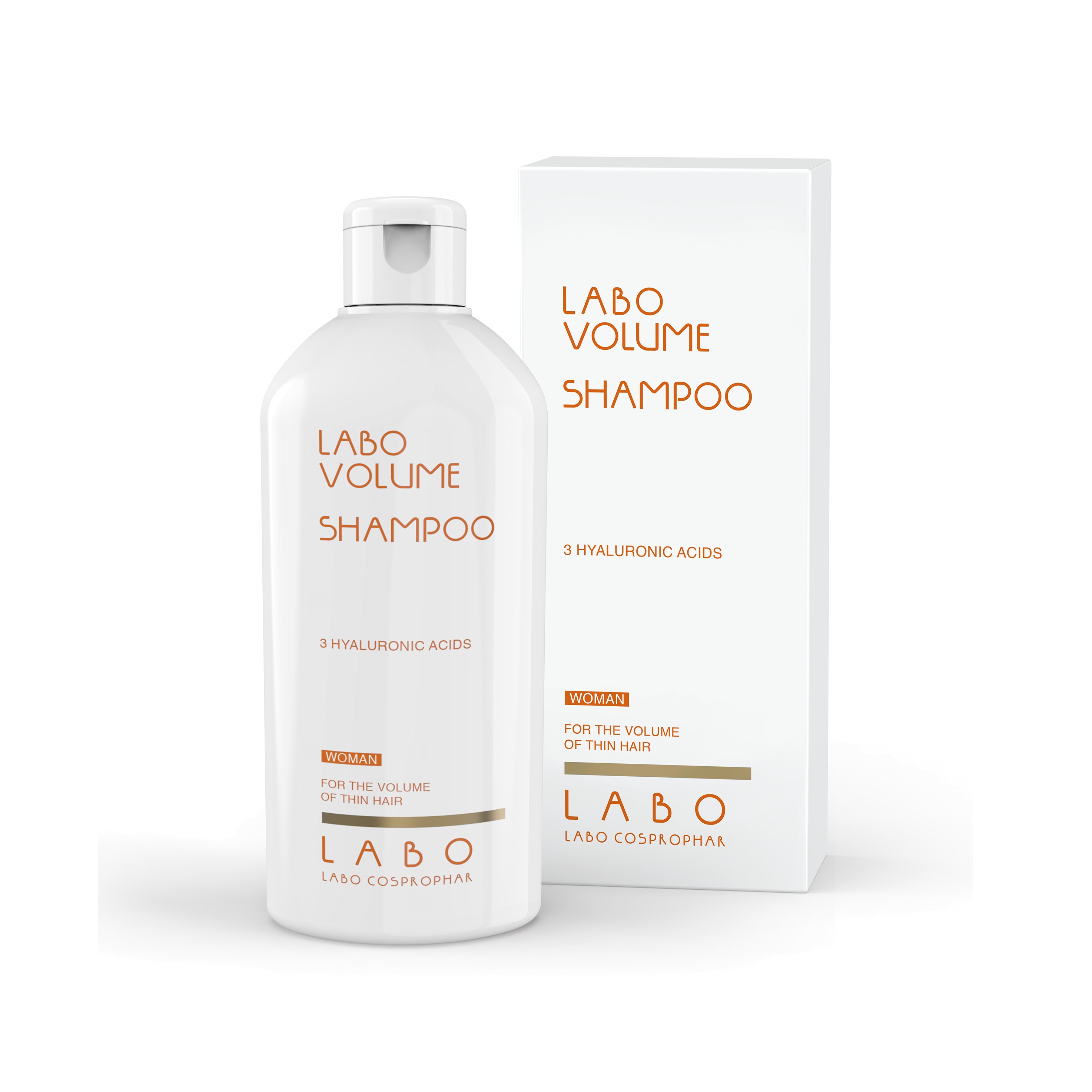 Шампунь для увеличения объема тонких волос для женщин Volume Shampoo 3HA 200мл купить в VISAGEHALL