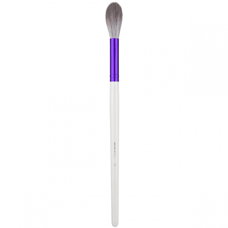 Кисть средняя факельная для пудры, скульптурирования, бронзеров, хайлайтеров, румян К75 купить в VISAGEHALL