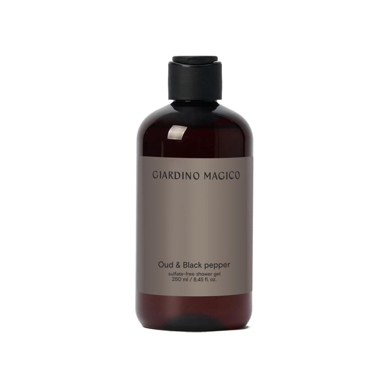 Гель для душа бессульфатный Oud & Black pepper купить в VISAGEHALL