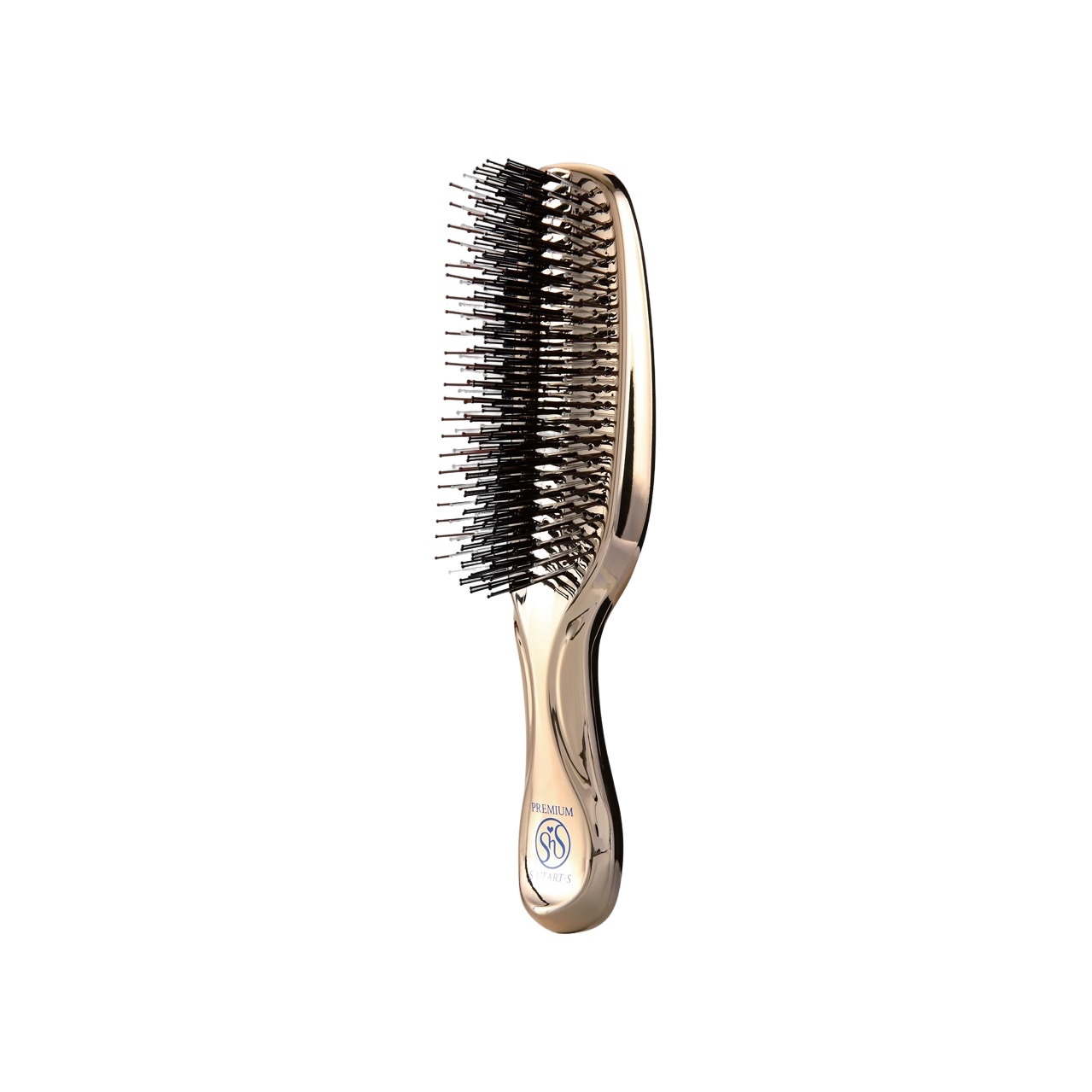 Расческа для волос массажная Scalp Brush + Long Золото купить в VISAGEHALL