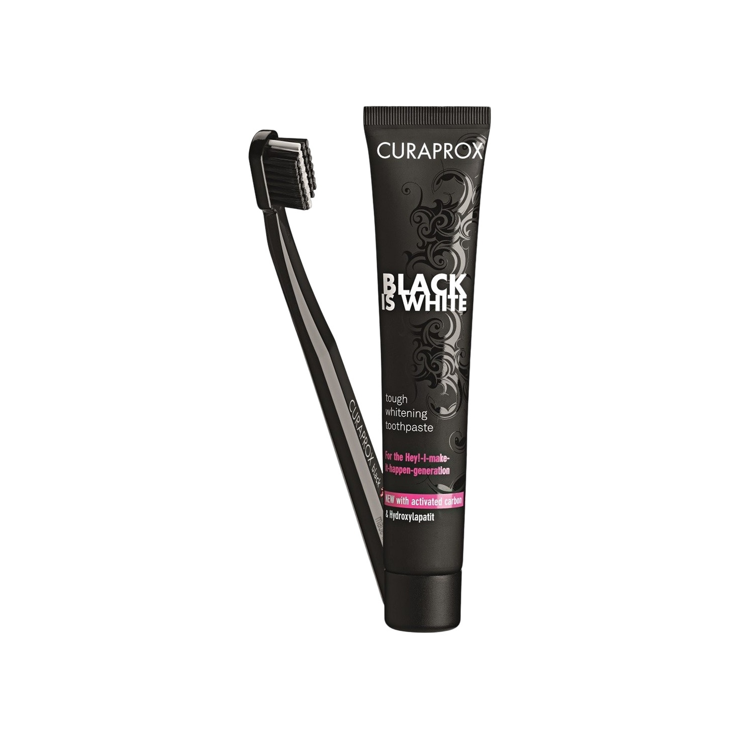 Набор: Зубная паста Black Is White 90мл + Щетка CS 5460  купить в VISAGEHALL