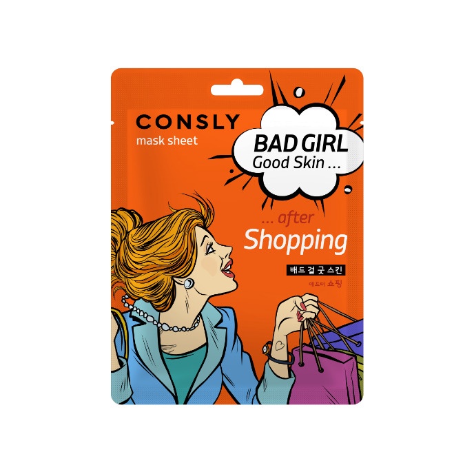 Маска тканевая После активного шоппинга BAD GIRL - Good Skin
