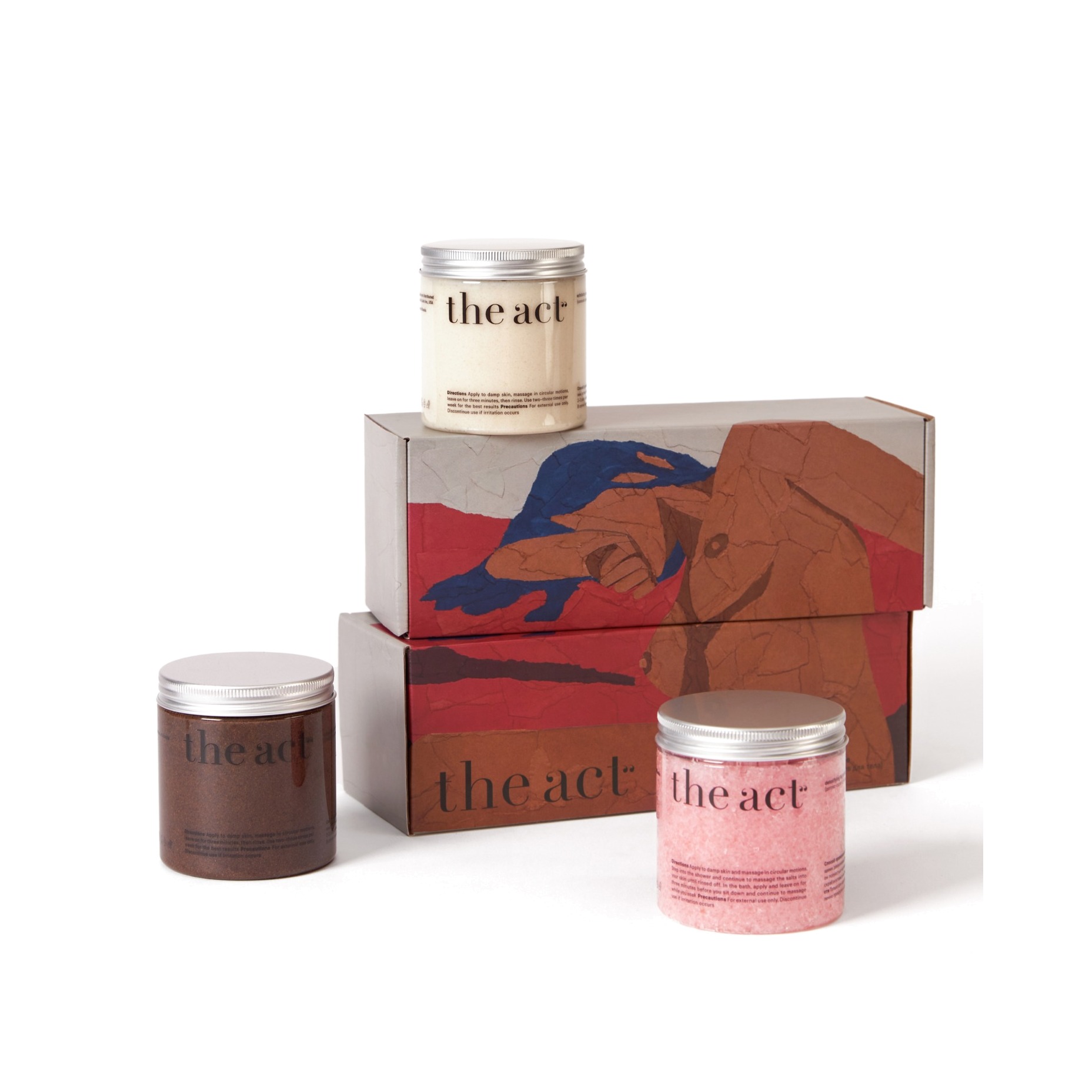 Набор из трех скрабов в банках купить в VISAGEHALL