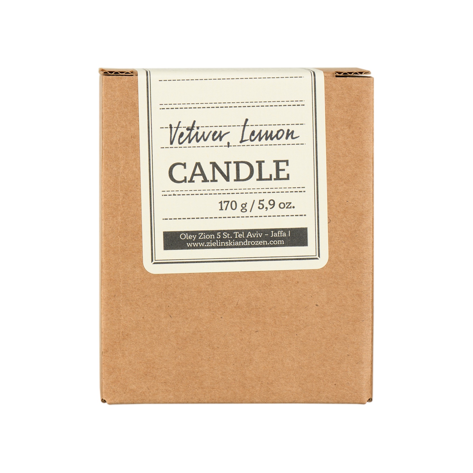 Свеча Ветивер, Лимон купить в VISAGEHALL