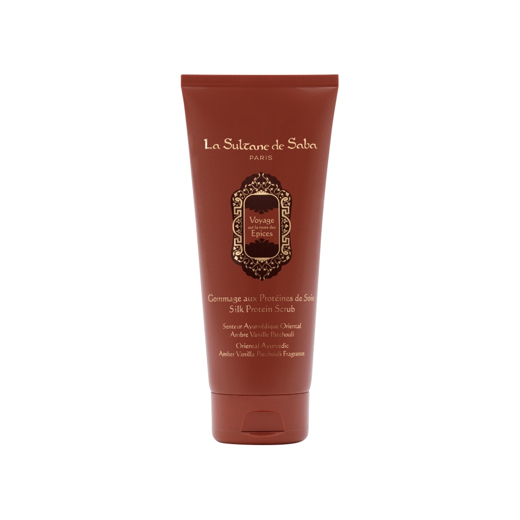 Гоммаж для тела с протеинами шелка Аюрведа