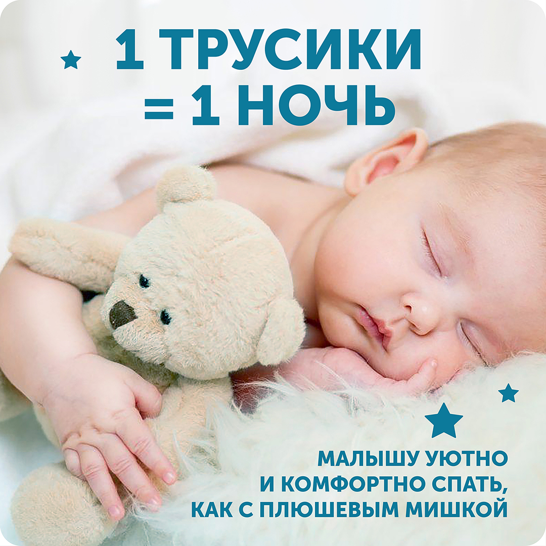 Трусики-подгузники ночные Hot Wind M 6-11кг купить в VISAGEHALL