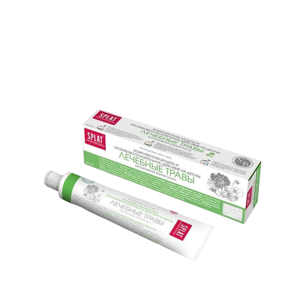 Зубная паста Лечебные травы