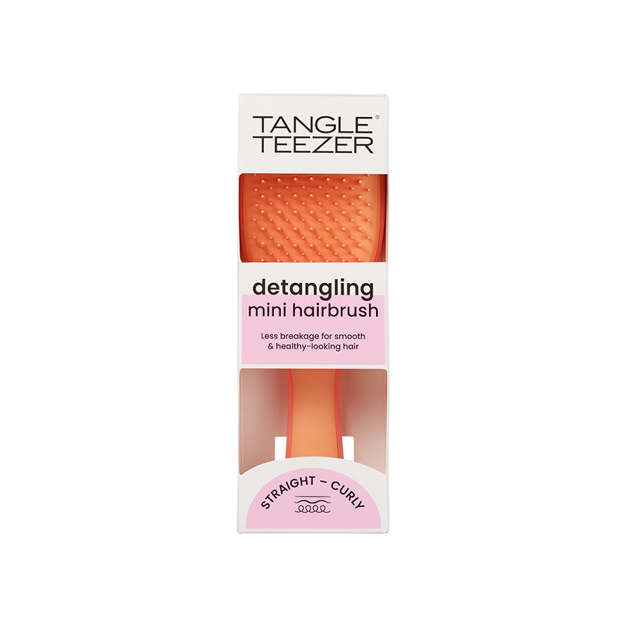 Расческа для волос The Ultimate Detangler Mini Salmon Pink & Apricot купить в VISAGEHALL