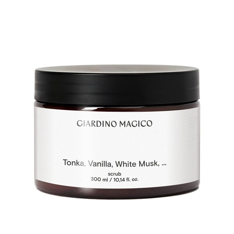 Скраб для тела Tonka, vanilla, white musk 