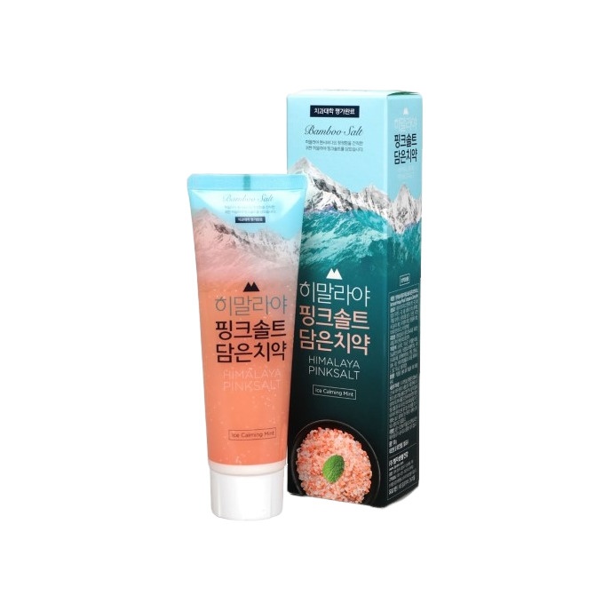 Зубная паста с розовой гималайской солью Pumping Himalaya Pink Salt Ice Calming Mint купить в VISAGEHALL