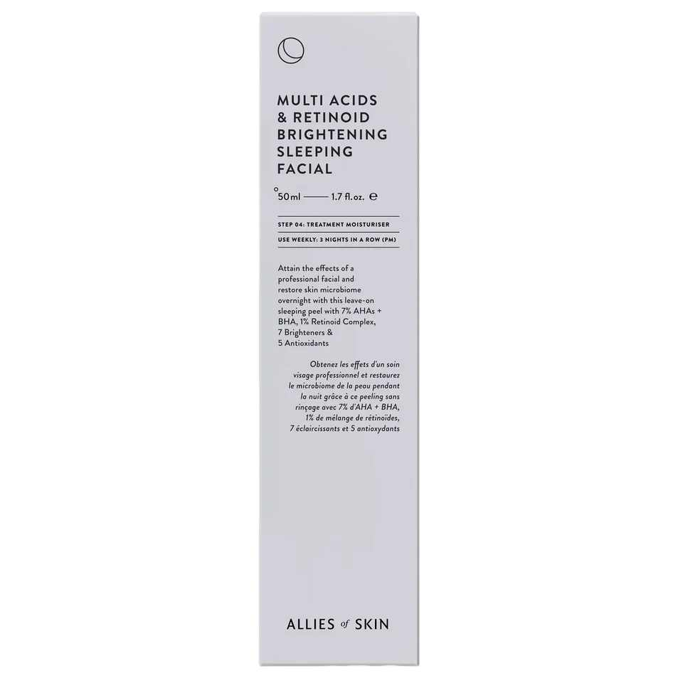 Пилинг ночной мультикислотный Multi Acids & Retinoid Brightening Sleeping Facial купить в VISAGEHALL