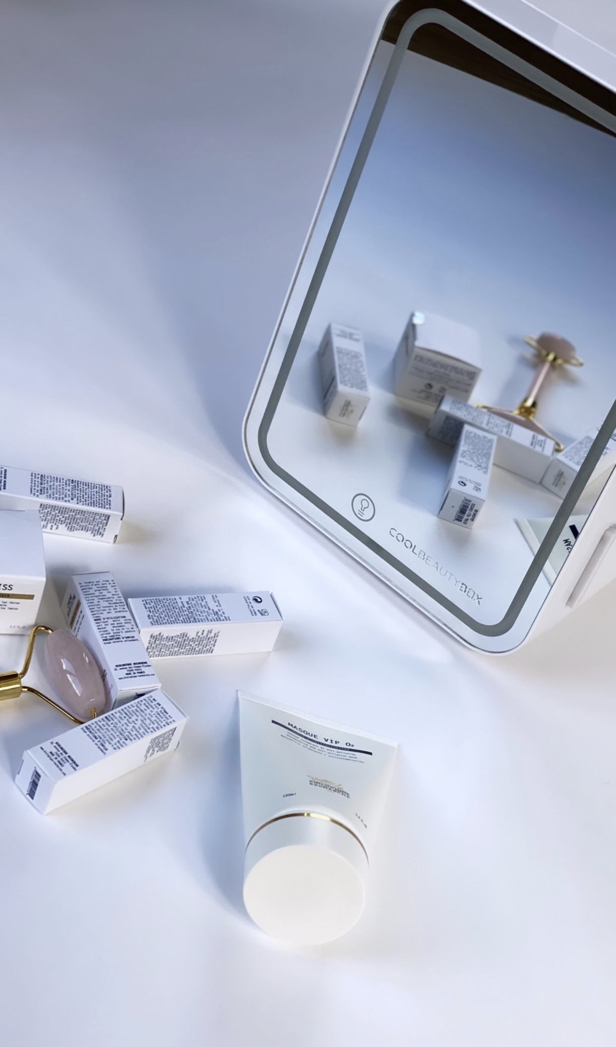 Мини-холодильник Flash Box Mirrow White 6л купить в VISAGEHALL