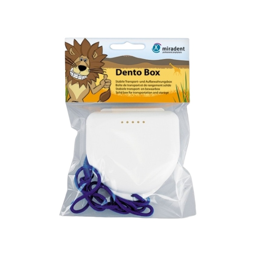 Бокс для хранения и транспортировки белый Dento Box