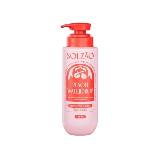 Бальзам для волос Увлажнение и блеск Peach Waterdrop