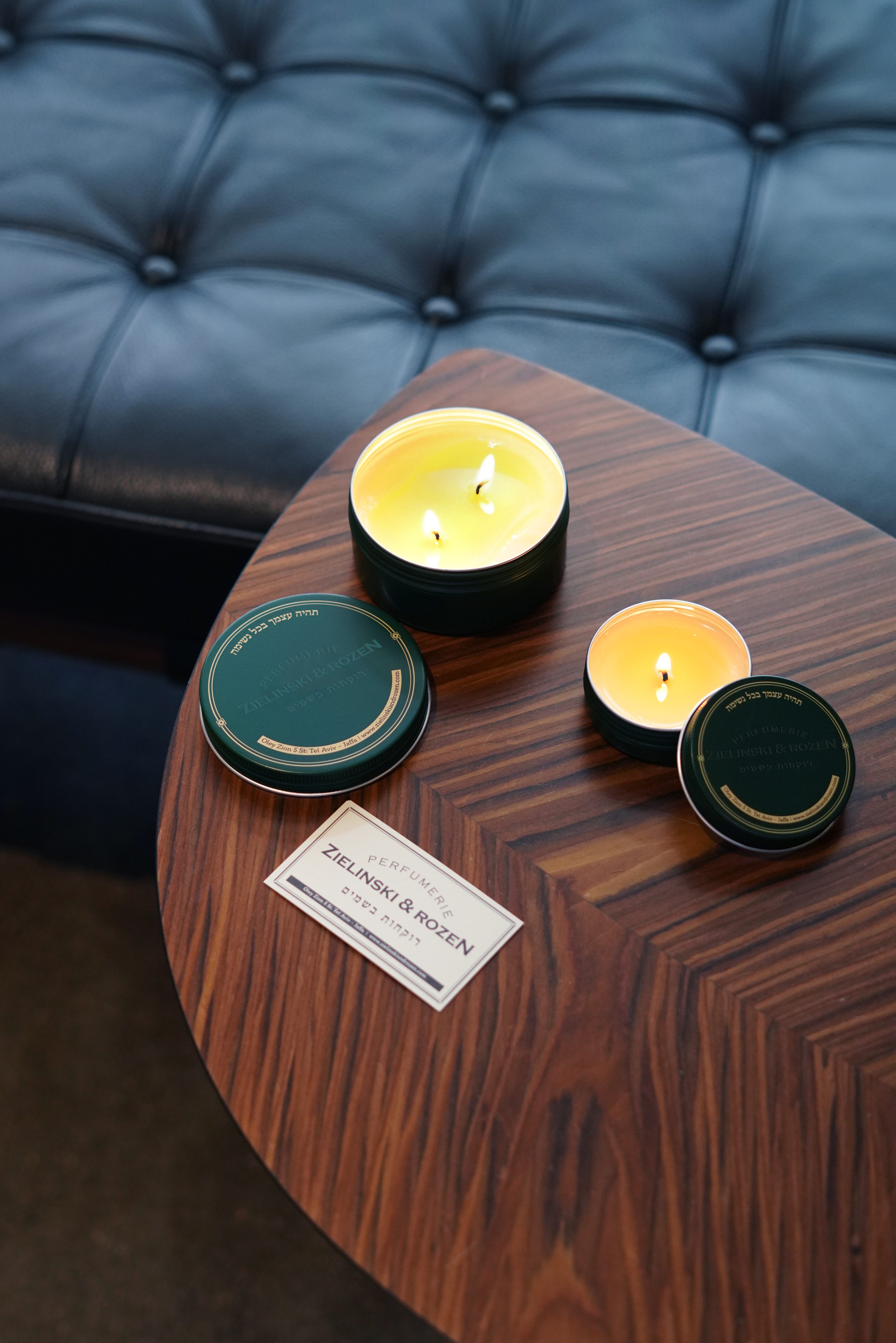 Свеча Черный Перец, Ветивер, Нероли, Амбра купить в VISAGEHALL