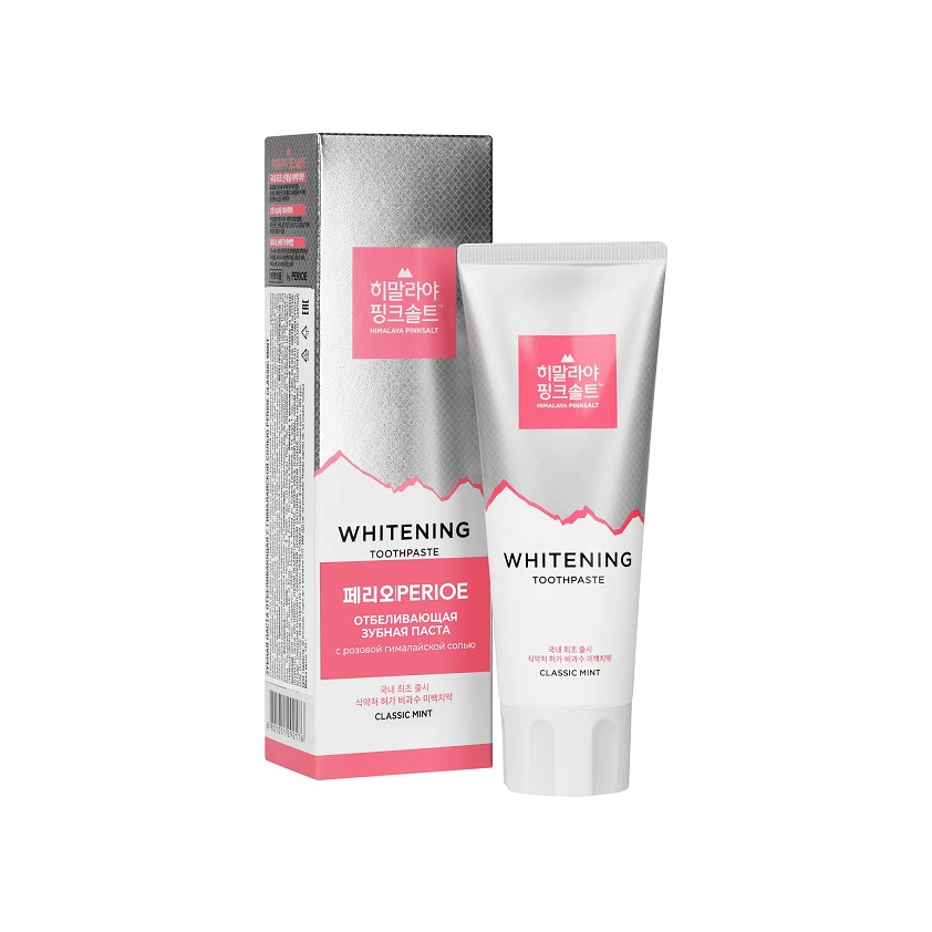 Зубная паста отбеливающая c гималайской солью Classic mint купить в VISAGEHALL