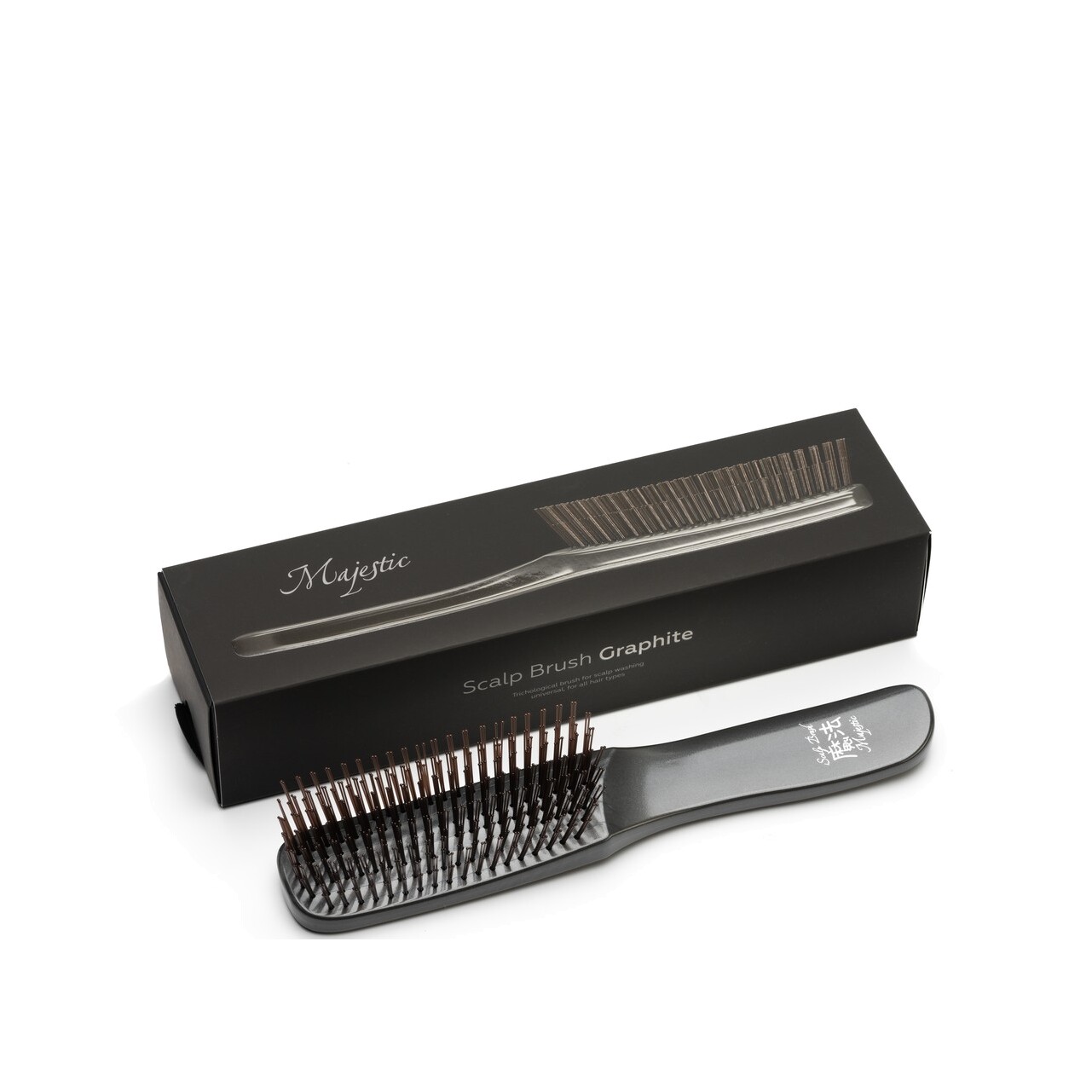 Расческа универсальная для всех типов волос Graphite  купить в VISAGEHALL
