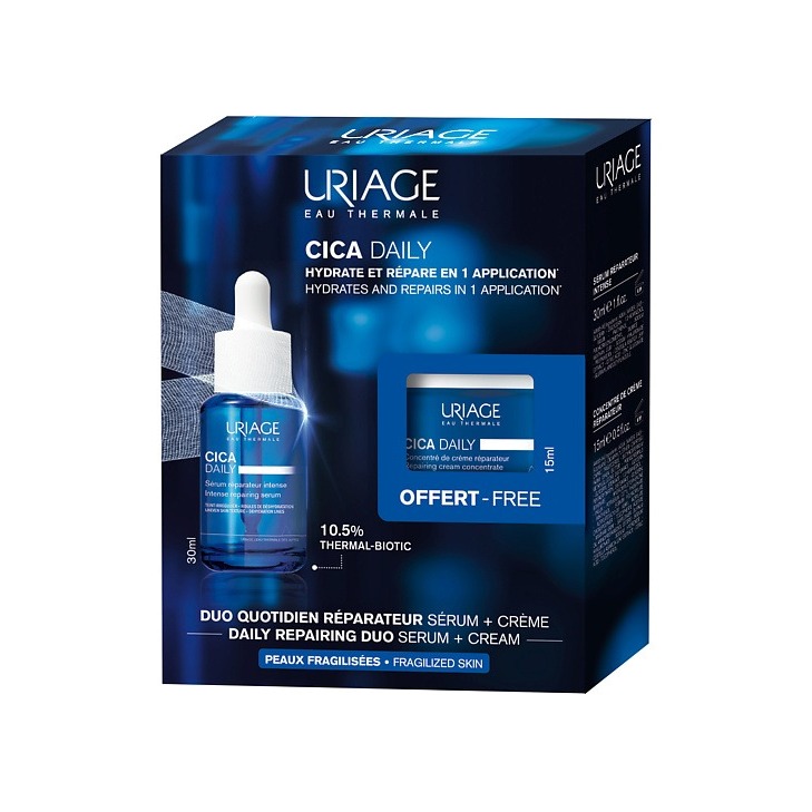 Набор Cica Daily Сыворотка восстанавливающая + Крем-концентрат восстанавливающий