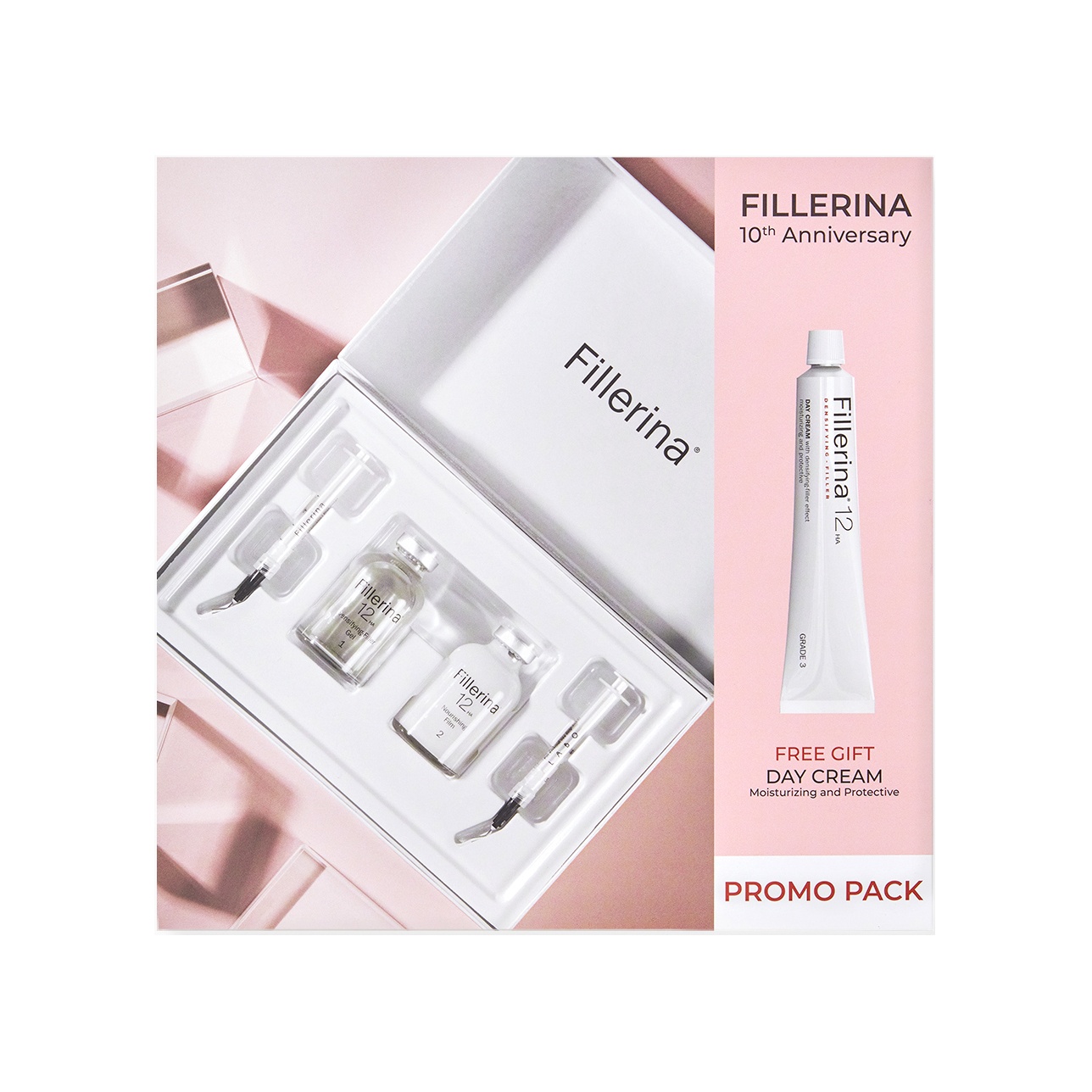 Набор с укрепляющим эффектом: филлер + крем дневной Grade 3 купить в VISAGEHALL