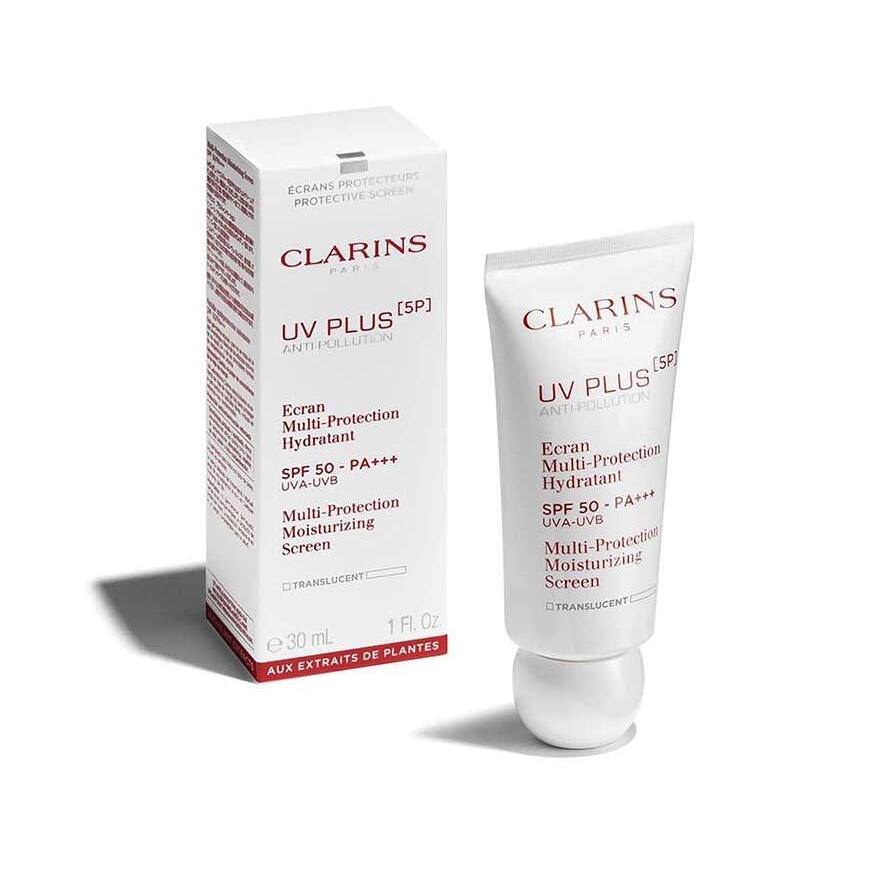 Флюид-экран для лица увлажняющий защитный UV Plus Anti-Pollution SPF50 Translucent купить в VISAGEHALL