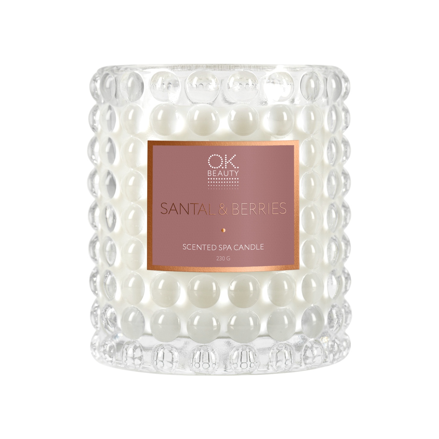 Спа-свеча ароматическая Santal & Berries купить в VISAGEHALL