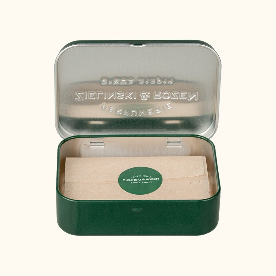 Твердое мыло в алюминиевой мыльнице Табак, Кедр, Перец купить в VISAGEHALL