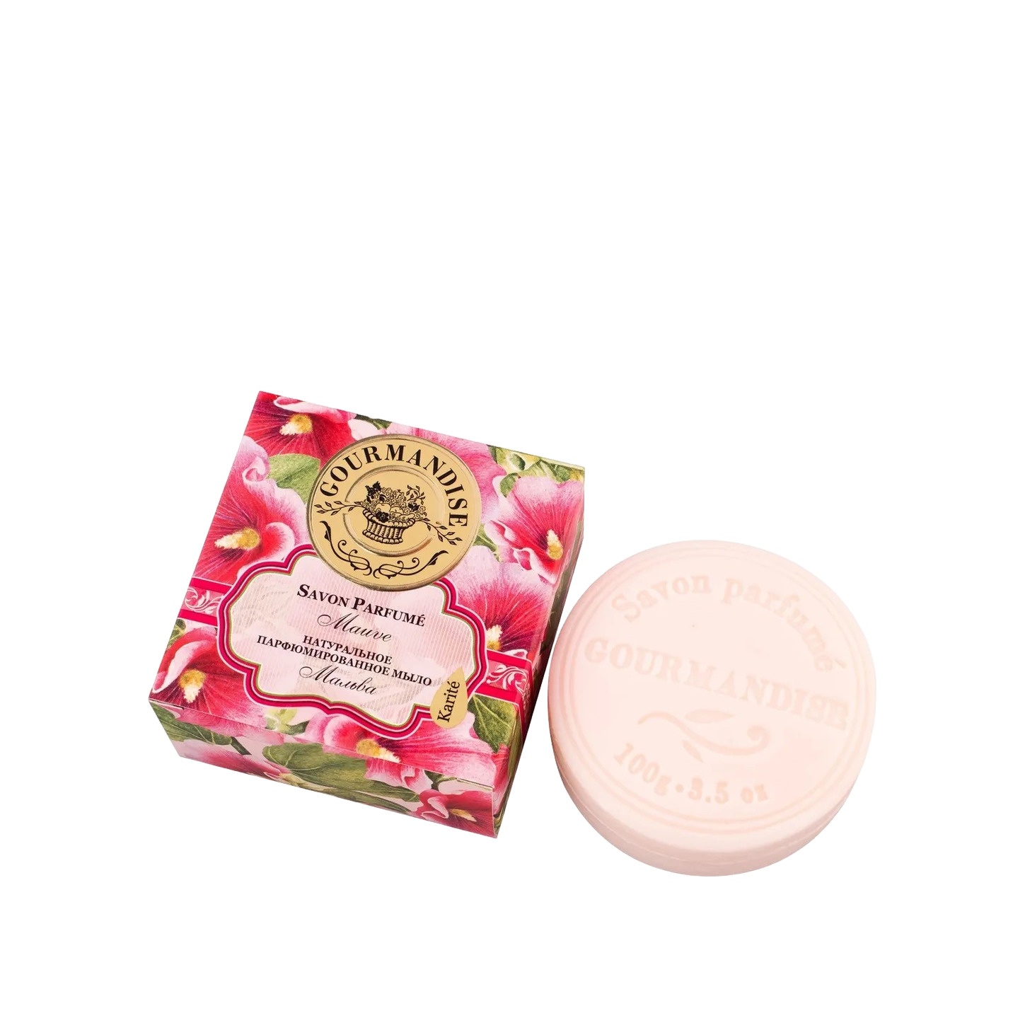 Мыло натуральное парфюмированное Мальва купить в VISAGEHALL