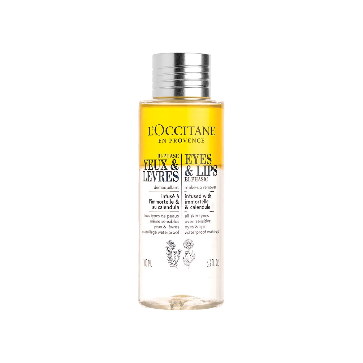 Средство для снятия макияжа двухфазное с календулой Infusions купить в VISAGEHALL