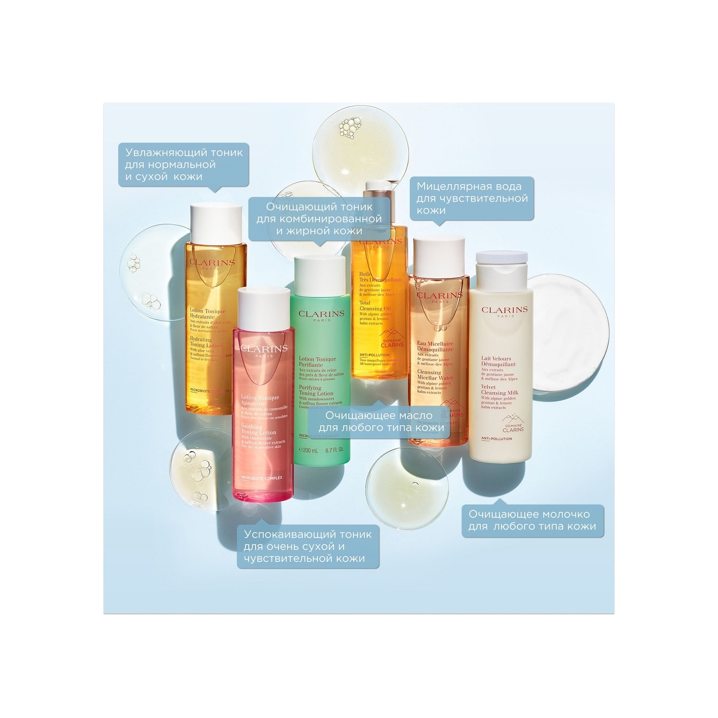 Мицеллярная вода для чувствительной кожи Eau Micellaire Démaquillante купить в VISAGEHALL