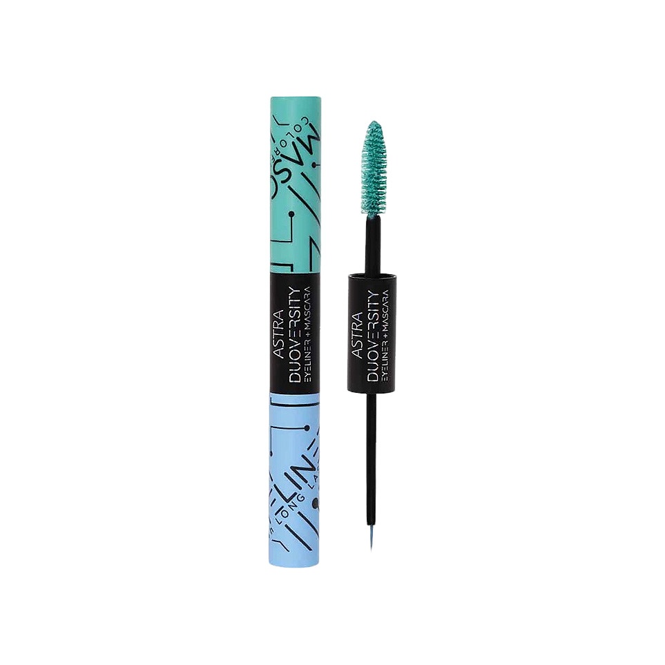 Тушь цветная для ресниц и подводка Duoversity Eyeliner+Mascara купить в VISAGEHALL