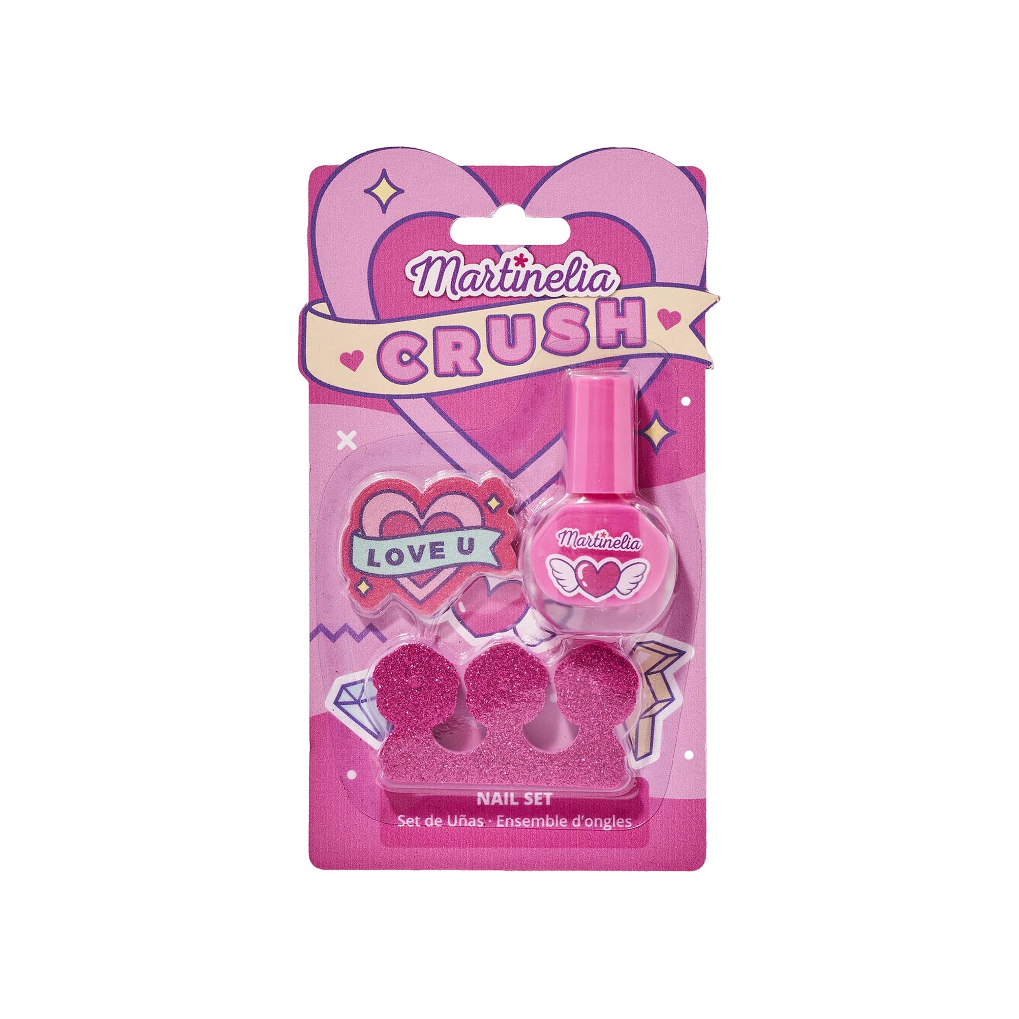 Набор-мини для девочек для ногтей Crush Розовый купить в VISAGEHALL
