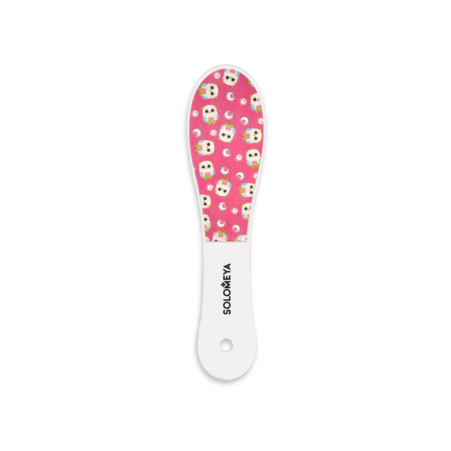 Пилка педикюрная двухсторонняя с паттерном Совы купить в VISAGEHALL