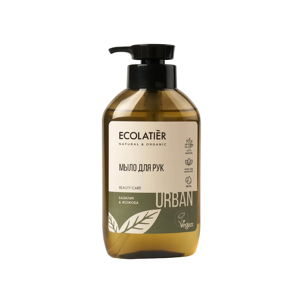 Жидкое мыло для рук Базилик & Жожоба Urban купить в VISAGEHALL