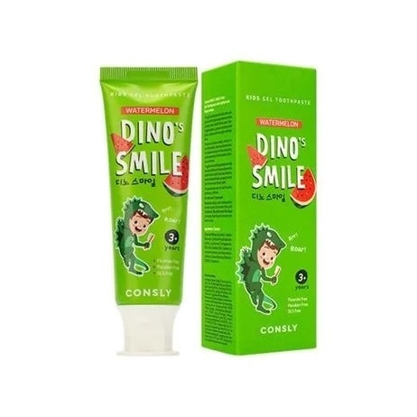 Зубная паста детская со вкусом арбуза Dino's Smile купить в VISAGEHALL
