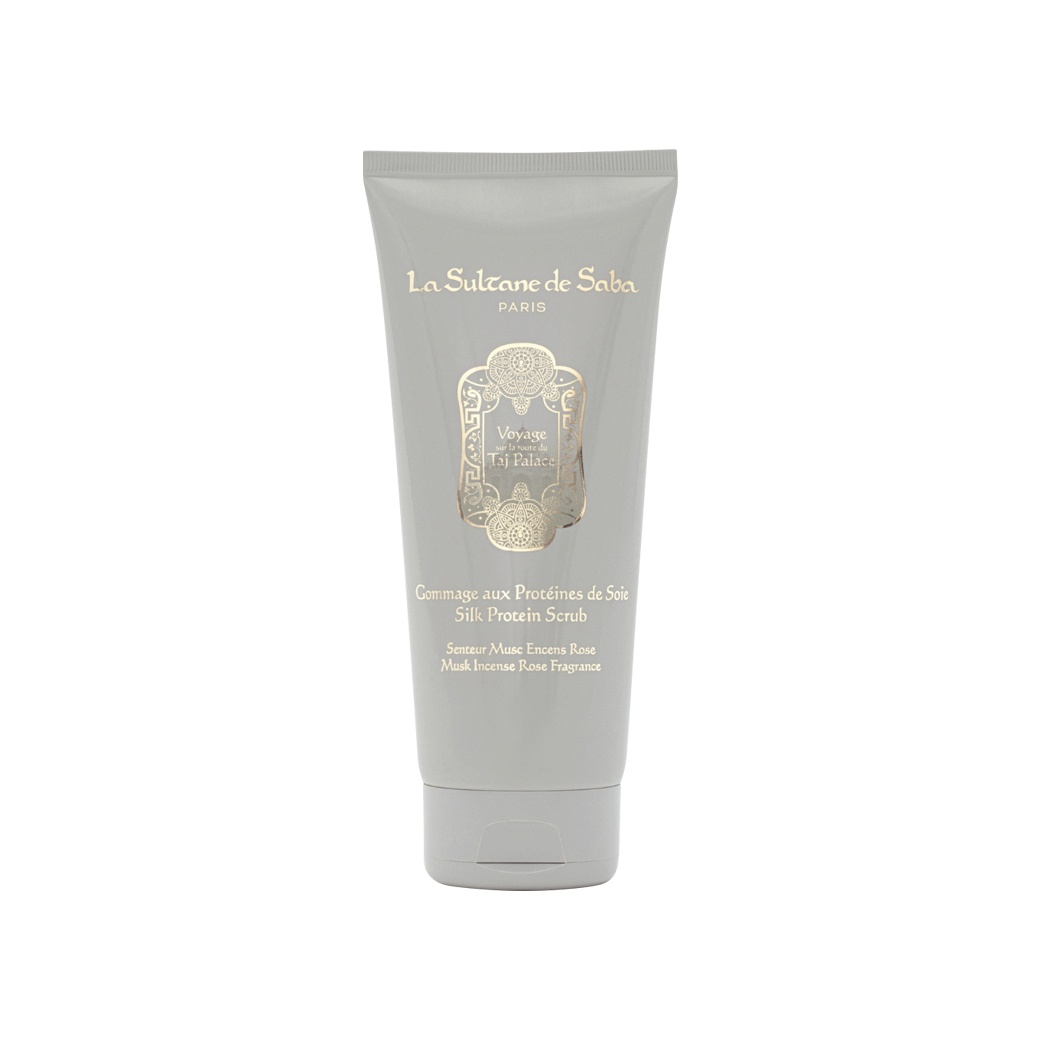 Гоммаж Протеины шелка Мускус, Ладан, Роза