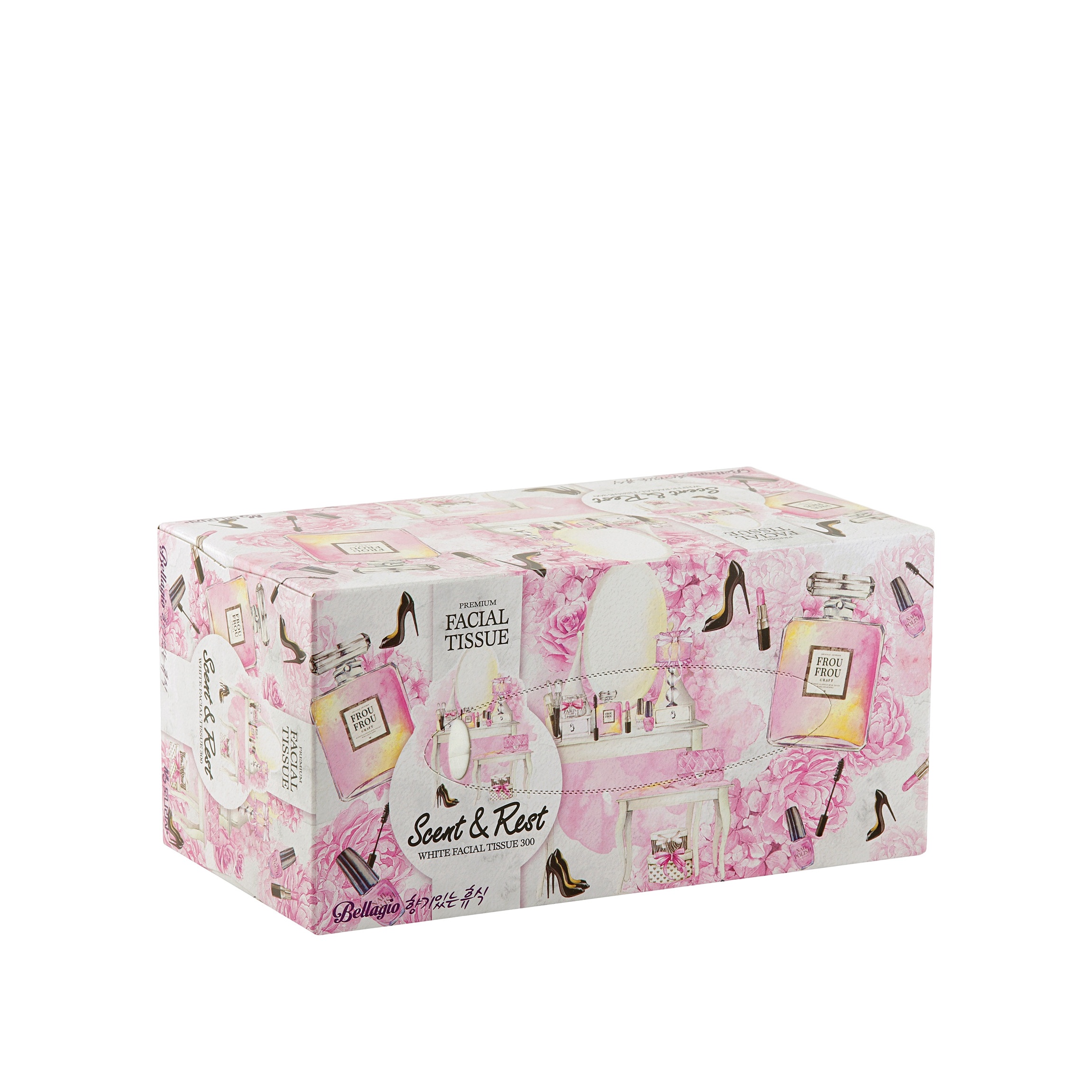 Салфетки для лица Bellagio Romantic Dream Facial Tissue купить в VISAGEHALL