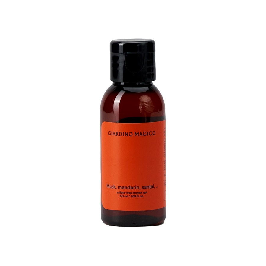 Гель для душа бессульфатный Musk, mandarin, santal