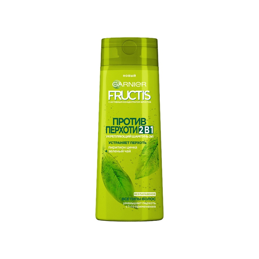 Шампунь против перхоти 2в1 Fructis купить в VISAGEHALL