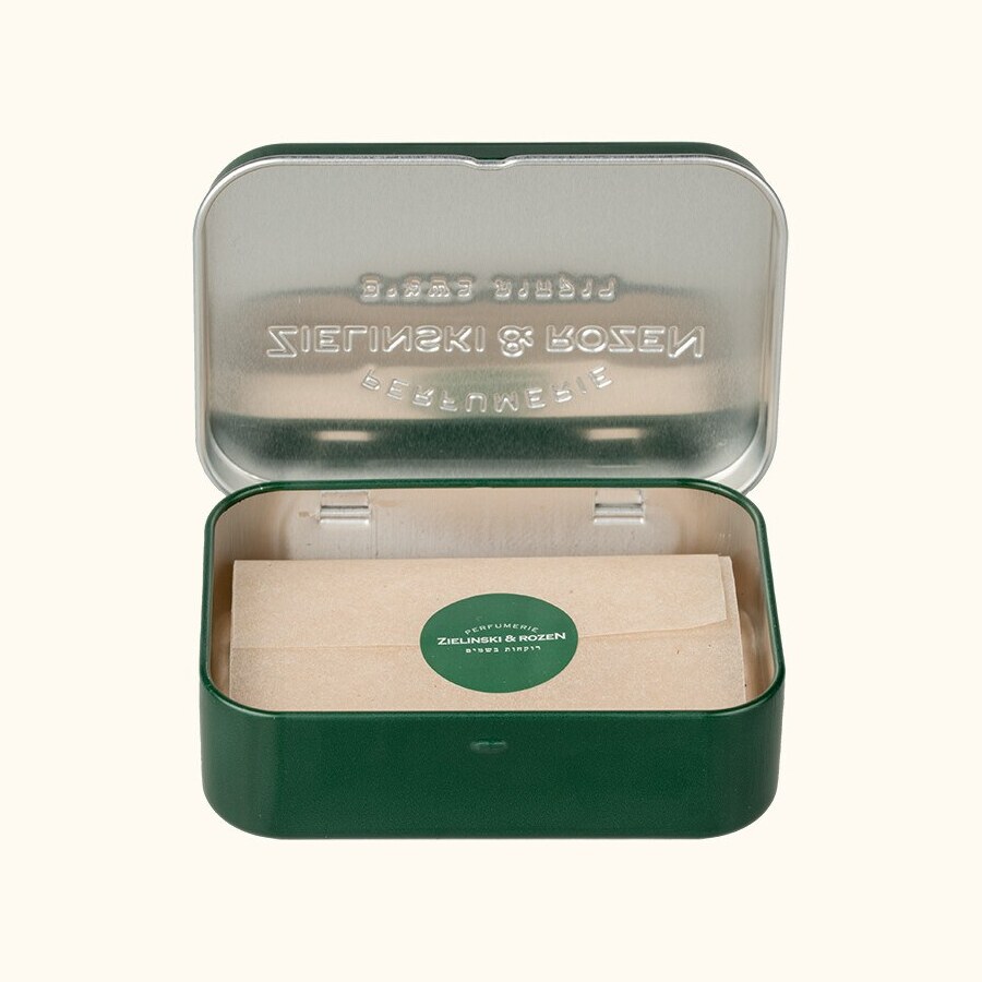 Твердое мыло в алюминиевой мыльнице Черный Перец, Ветивер, Нероли, Амбра купить в VISAGEHALL