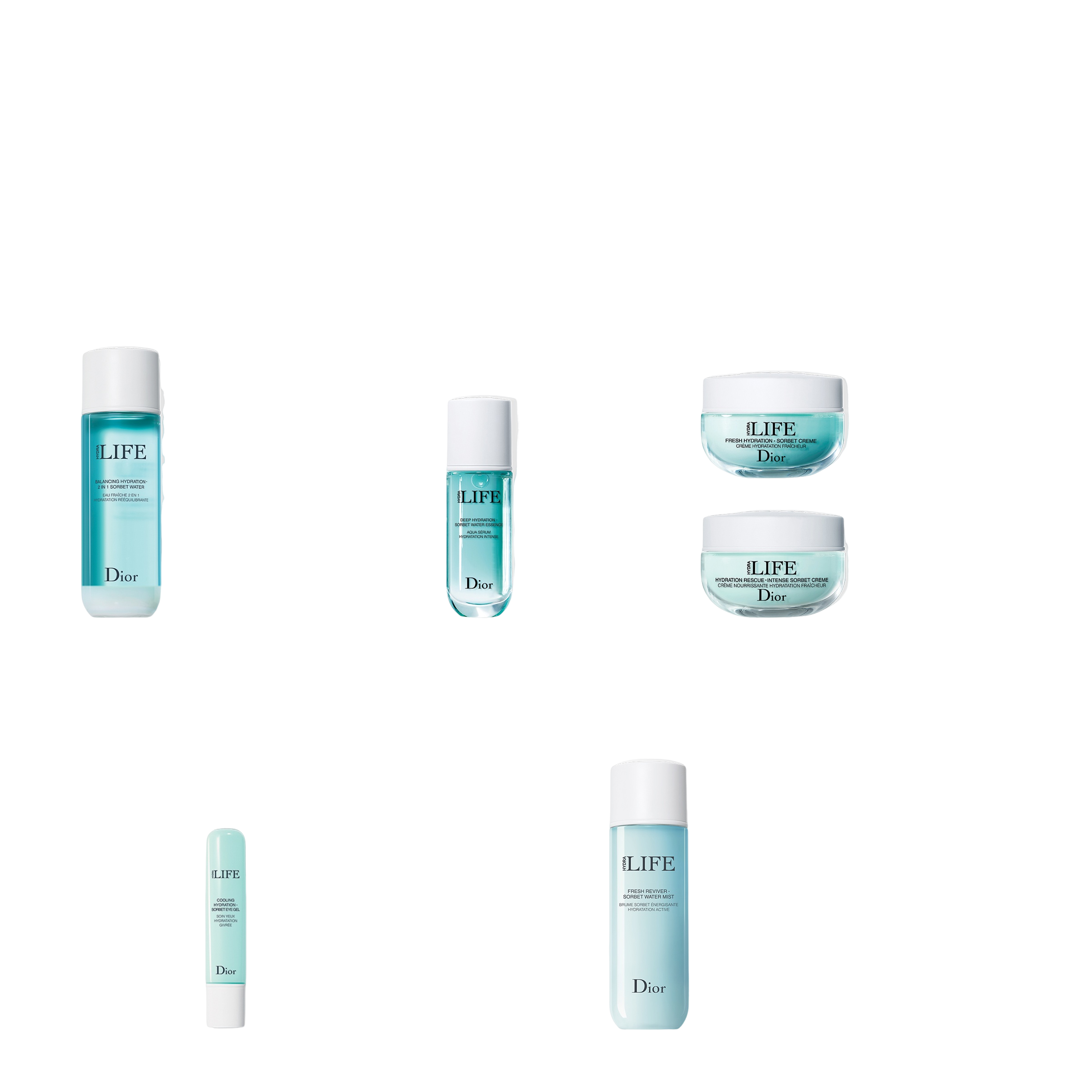 Вода-сорбе увлажняющая для лица 2в1 Hydra Life  купить в VISAGEHALL