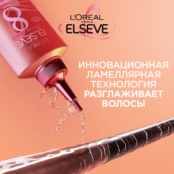 Кондиционер для волос уход 8 секунд Elseve длина мечты купить в VISAGEHALL