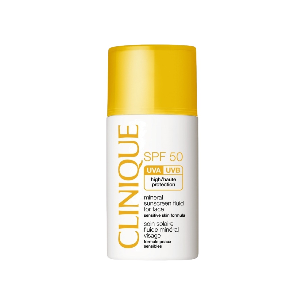 Флюид для лица солнцезащитный минеральный SPF50 