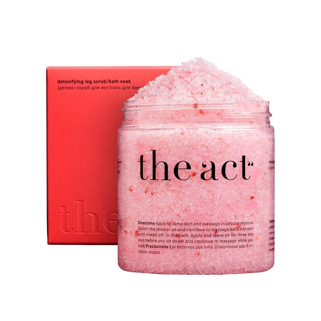 Скраб для тела детокс с гималайской солью