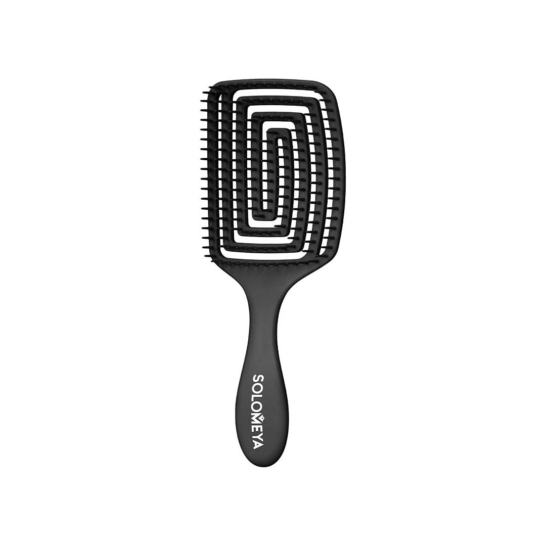 Расческа для волос Wet Detangler Brush Paddle Grape