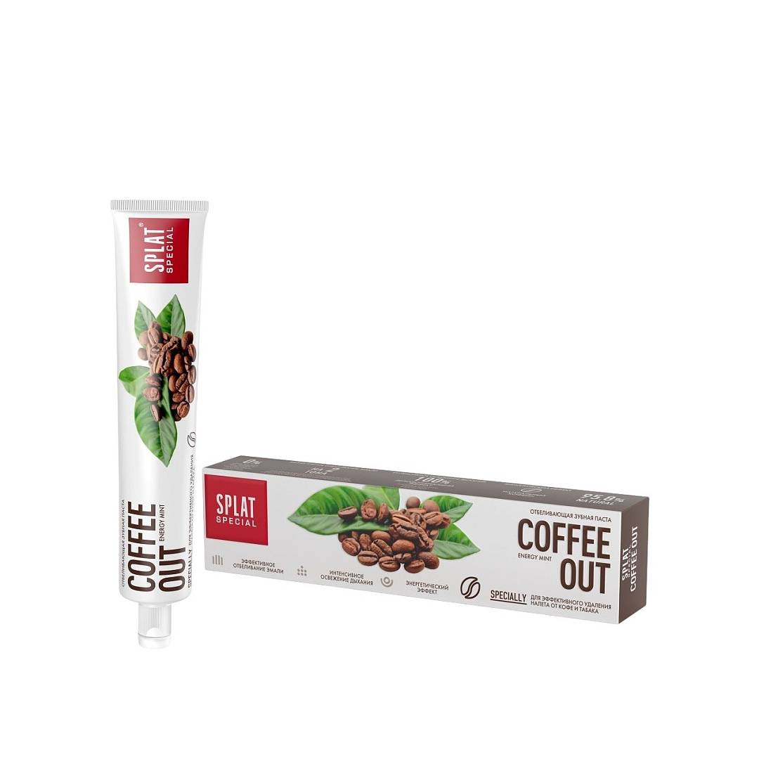 Зубная паста Coffee out