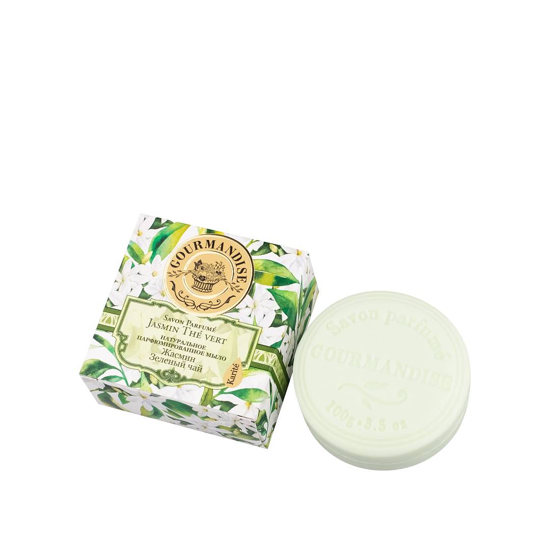 Мыло натуральное Жасмин и Зеленый чай
