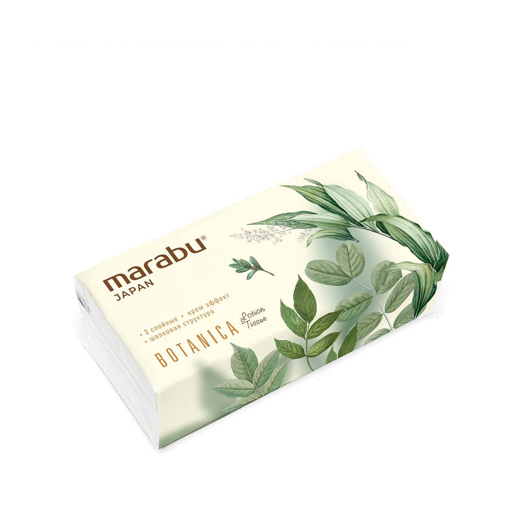 Салфетки бумажные Botanica Lotion Tissue