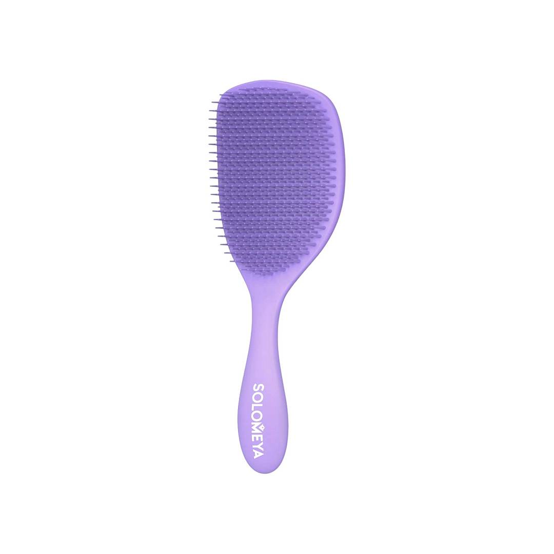 Расческа для волос с ароматом лаванды Wet Detangler Brush Cushion Lavender