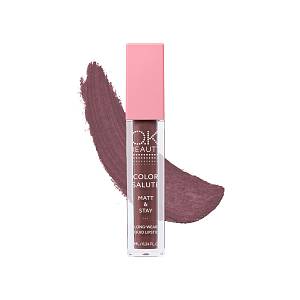 Помада для губ матовая стойкая Color Salute