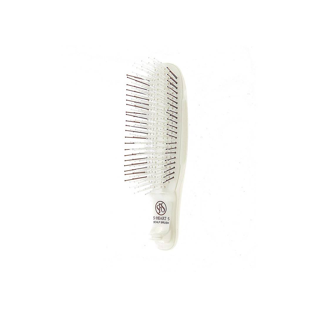 Расческа для волос массажная Scalp Brush Белая